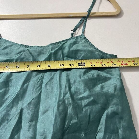 Peruvian Connection Swing Tank Top Cami Women’s XS Silk Green Lightweight - Picture 5 of 7